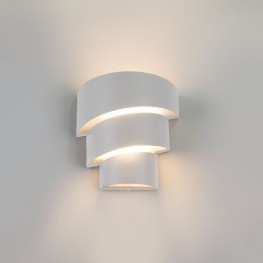 Уличный настенный светодиодный светильник HELIX белый 1535 TECHNO LED