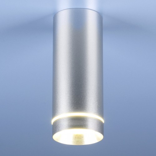 Накладной точечный светильник Elektrostandard DLR022 12W 4200K Хром матовый