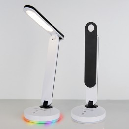 Настольный светодиодный светильник Flip белый/черный TL90480 WT/BL