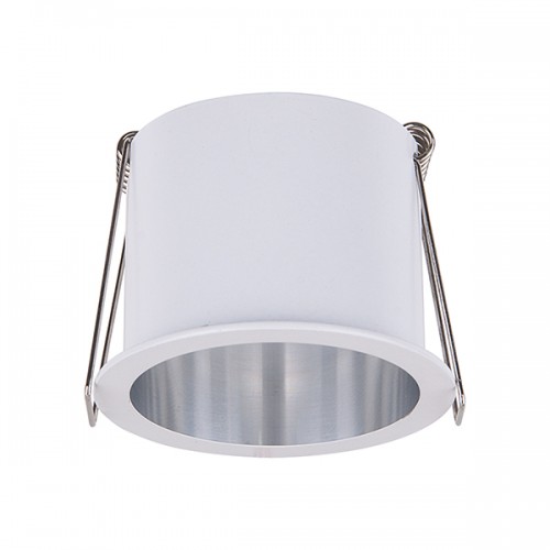 Встраиваемый потолочный светильник 7004 MR16 WH/SL белый/серебро