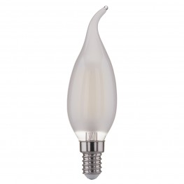 Лампа светодиодная Elektrostandard Свеча на ветру BL112 7W 4200K E14 белый матовый