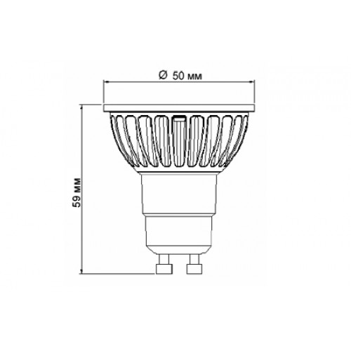 Светодиодная лампа LEDcraft 120 MR16 - 3W