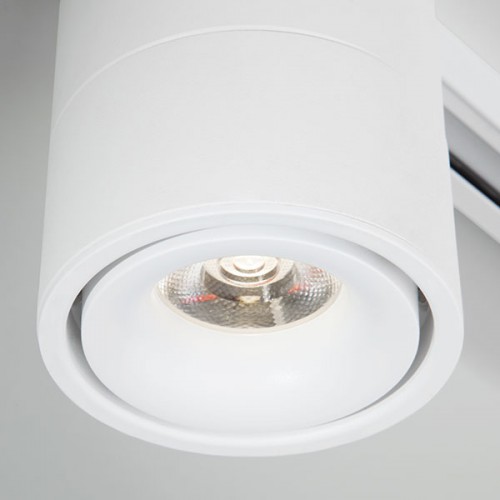 Трековый светодиодный светильник для однофазного шинопровода Klips Белый 15W 4200K (LTB 21)