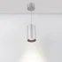 Светильник подвесной SP-POLO-R85-2-15W Day White 40deg (Silver, Black Ring) (Arlight, IP20 Металл, 3 года)