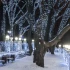 Светодиодная гирлянда ARD-STRING-CLASSIC-10000-BLACK-100LED-FLASH WHITE (230V, 7W) (Ardecoled, IP65)