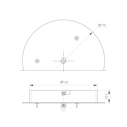 Подвес SPX-TB-1 Black (Arlight, Металл)