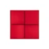 INTELLIGENT ARLIGHT Кнопочная панель KNX-304-23-IN Rose Red (BUS, Frame) (IARL, IP20 Металл, 2 года)