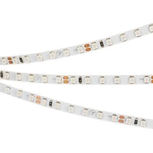 Светодиодная Лента RT-A120-5mm 24V Yellow (9.6 W/m, IP20, 2835, 5m) (Arlight, узкая)