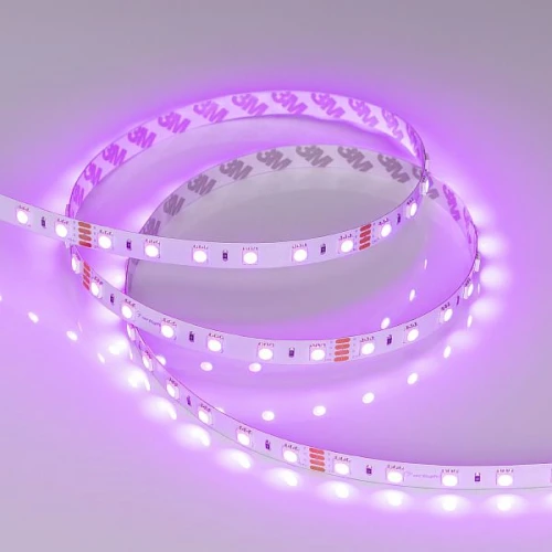 Светодиодная Лента RT-B60-10mm 24V RGB (14.4 W/m, IP20, 5060, 50m) (Arlight, Открытый)