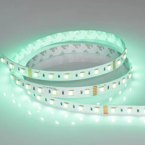 Светодиодная Лента RT-B60-12mm 24V RGBW-MIX-5-in-1 (20 W/m, IP20, 5060, 5m) (Arlight, Открытый)