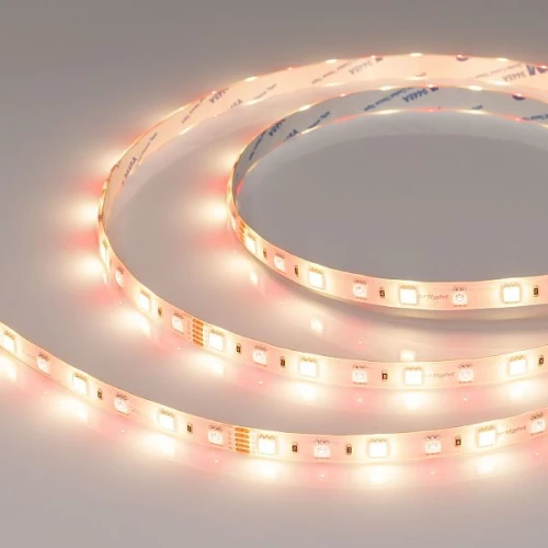 Светодиодная Лента RTW-SE-B60-10mm 24V RGBW-Warm (14.4 W/m, IP65, 5060, 5m) (Arlight, Открытый)