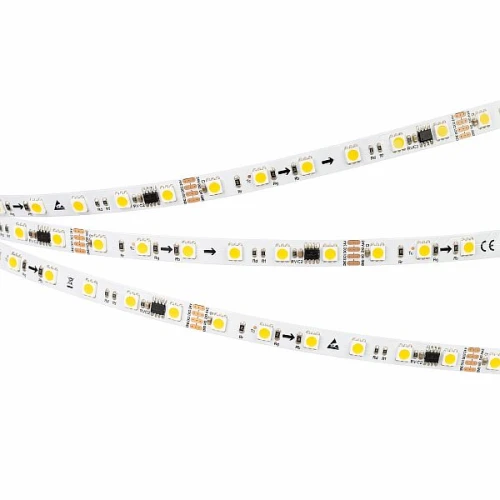 Светодиодная Лента SPI-B60-10mm 24V White6000-PX6-RAM (15 W/m, IP20, 5060, 5m) (Arlight, бегущий огонь)