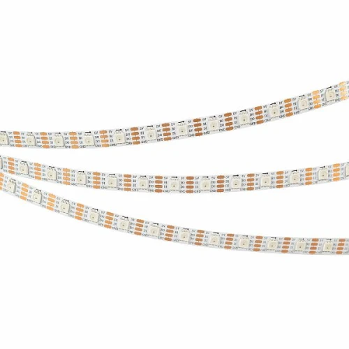 Светодиодная Лента SPI-B60-10mm 5V RGB-PX1-BPT (12 W/m, IP20, 5060, 5m) (Arlight, бегущий огонь)