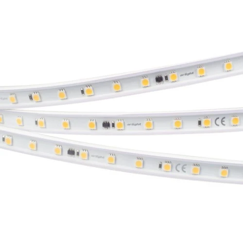 Светодиодная Лента герметичная ARL-PV-B54-15.5mm 230V Day4000 (8 W/m, IP65, 5060, 50m) (Arlight, -)