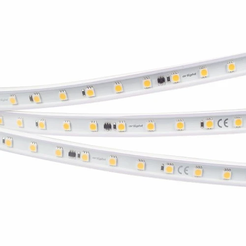 Светодиодная Лента герметичная ARL-PV-B54-15.5mm 230V Day4000 (8 W/m, IP65, 5060, 50m) (Arlight, -)