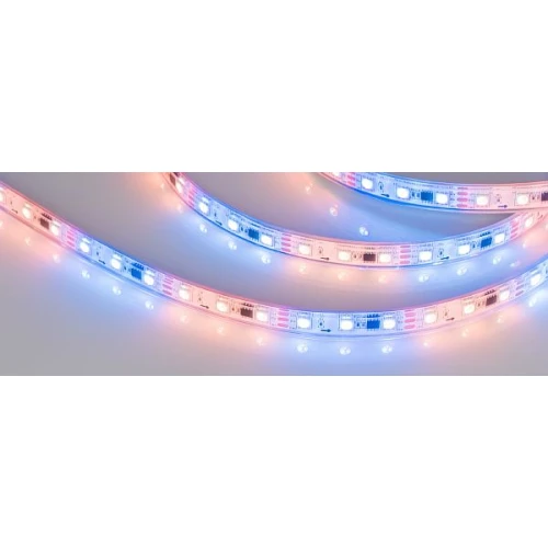 Светодиодная Лента герметичная SPI-P-B60-12mm 12V RGB-PX3 (14.4W/m, IP66, 5060, 5m) (Arlight, бегущий огонь)