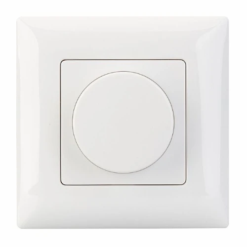 Панель SMART-P14-DIM-IN White (230V, 3A, 0-10V, Rotary, 2.4G) (Arlight, IP20 Пластик, 5 лет)