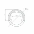 Профиль ROUND-D10.5-2000 ANOD (Arlight, Алюминий)