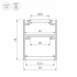 Профиль SL-ARC-5060-D1500-A90 BLACK (дуга 1 из 4) (Arlight, Алюминий)