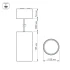 Светильник подвесной SP-POLO-R85-2-15W Day White 40deg (Silver, Black Ring) (Arlight, IP20 Металл, 3 года)