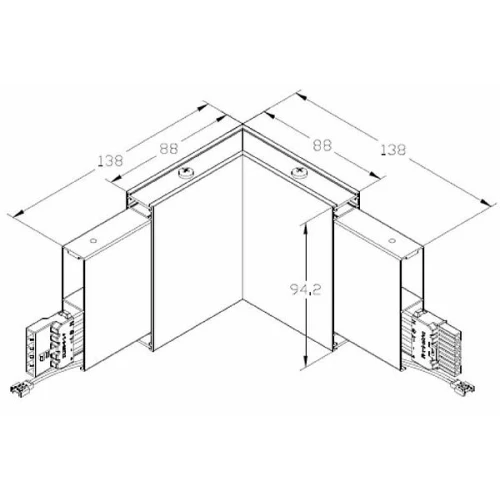 Светильник ALT-LINEAIR-FLAT-DIM-L60-2094-3W Warm3000 (BK, 100 deg) (Arlight, IP20 Металл, 3 года)