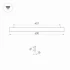 Светильник ALT-LINEAIR-FLAT-UPDOWN-DIM-S2094-600-25W Day4000 (BK, 100 deg, 230V) (Arlight, IP20 Металл, 3 года)