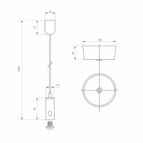 Светильник ALT-LINEAIR-FLAT-UPDOWN-DIM-S2094-600-25W Warm3000 (BK, 100 deg, 230V) (Arlight, IP20 Металл, 3 года)
