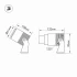 Светильник ALT-RAY-ZOOM-R61-12W Warm3000 (DG, 10-60 deg, 230V) (Arlight, IP67 Металл, 3 года)