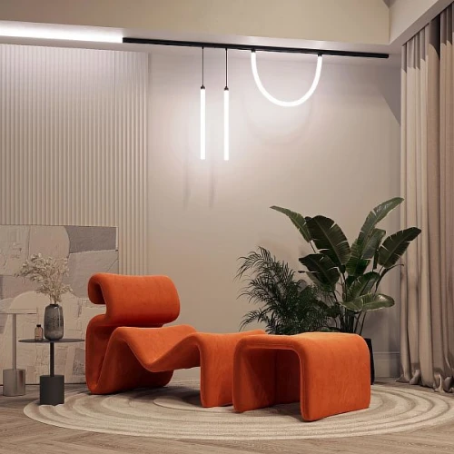 Светильник MAG-FLEX-TUBE-ELASTIC-L5000-70W Day4000 (BK, 360 deg, 48V) (Arlight, IP20 Металл, 3 года)