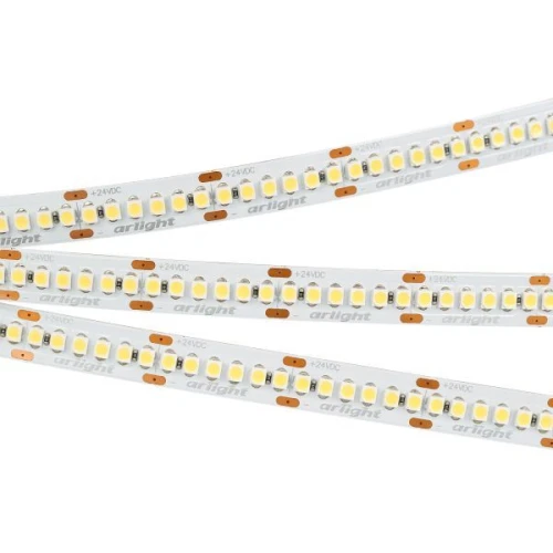Светодиодная Лента RT-A240-10mm 24V Warm2700 (19.2W/m, IP20, 3528, 5m) (Arlight, 19.2 Вт/м, IP20)