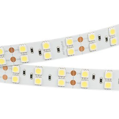 Светодиодная Лента RT-B120-15mm 24V White6000 (28.8 W/m, IP20, 5060, 5m) (Arlight, -)