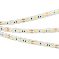 Светодиодная Лента RTW 2-5000SE 12V Cool 2x (5060, 300 LED, LUX) (Arlight, 14.4 Вт/м, IP65)