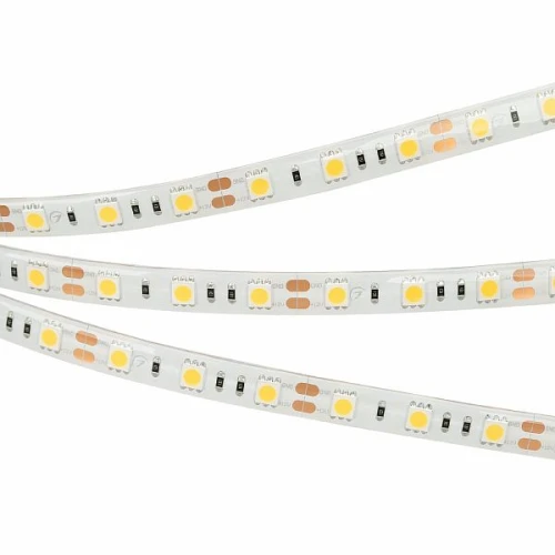 Светодиодная Лента RTW 2-5000SE 12V Cool 2x (5060, 300 LED, LUX) (Arlight, 14.4 Вт/м, IP65)