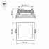 Светодиодная панель LT-S96x96WH 6W Warm White 120deg (Arlight, IP40 Металл, 3 года)