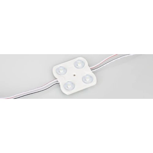 Светодиодный Модуль герметичный CRAFT-2835-4-12V Warm 170deg (45x43mm, 1.6W, IP67) (Arlight, Закрытый)