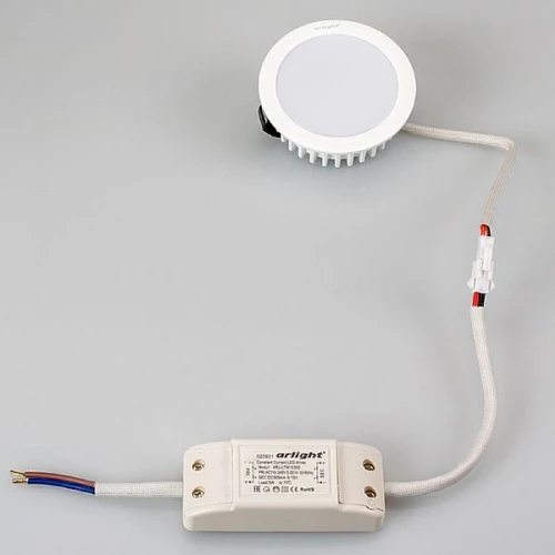 Светодиодный светильник LTM-R70WH-Frost 4.5W White 110deg (Arlight, IP40 Металл, 3 года)