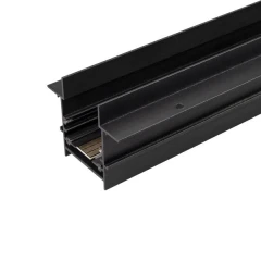 Трек встраиваемый MAG-TRACK-4560-FDW-2000 (BK) (Arlight, IP20 Металл, 5 лет)