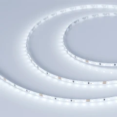 Светодиодная Лента MICROLED-5000 24V Cool 8K 4mm (2216, 120 LED/m, LUX) (Arlight, 9.6 Вт/м, IP20)