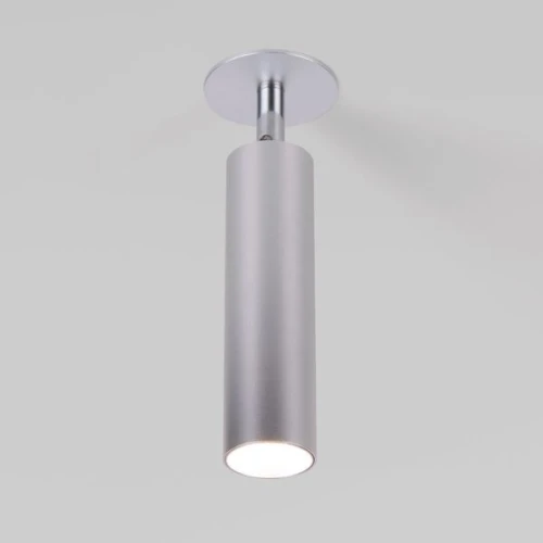 Diffe светильник встраиваемый серебряный 8W 4200K (25040/LED) 25040/LED