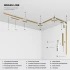 Brass Line Трековый светильник 10W 3000K латунь 85528/01