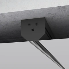 Slim Magnetic Заглушки для шинопровода в натяжной потолок 85204/00 черный 2 шт. 85206/00