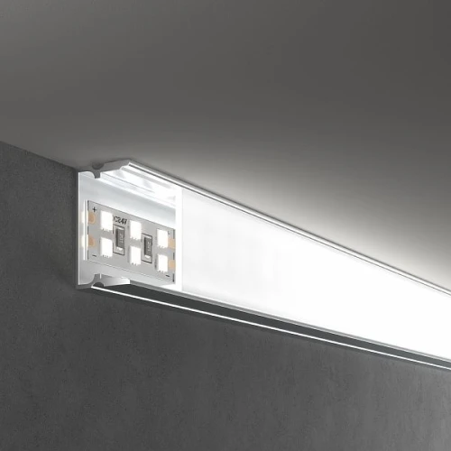 Накладной алюминиевый профиль для трехрядной LED ленты (под ленту до 18,5mm) LL-2-ALP018 LL-2-ALP018