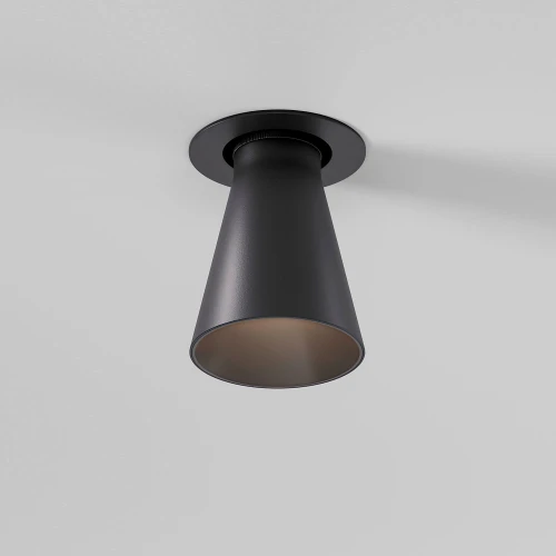 светильник встраиваемый поворотный светодиодный Bell 8W 3000K черный 25097/LED