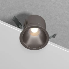 Светильник встраиваемый светодиодный Forte 15W 4000K титан 25071/LED