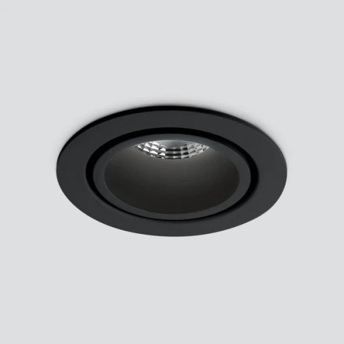 Встраиваемый точечный светодиодный светильник 15267/LED 7W 4200K черный