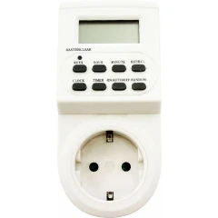 Розетка с таймером Feron TM22 недельная электронная мощность 3500W/16A , 23205