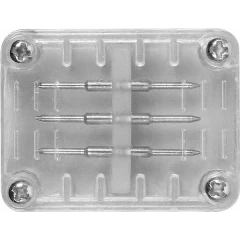 Соединитель для квадр. дюралайта LED-F3W, пластик (продажа упаковкой), LD126 , 26104