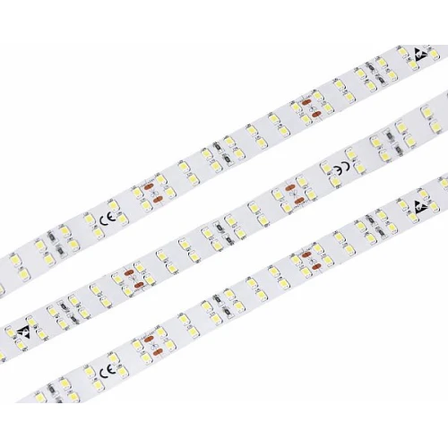 Светодиодная лента 2-х рядная 2835 20.1 Вт/м 24W 196 LED/м IP33 6000K