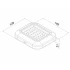 Светодиодный светильник Медуза 8 Вт IP20 3000К 148x128x21